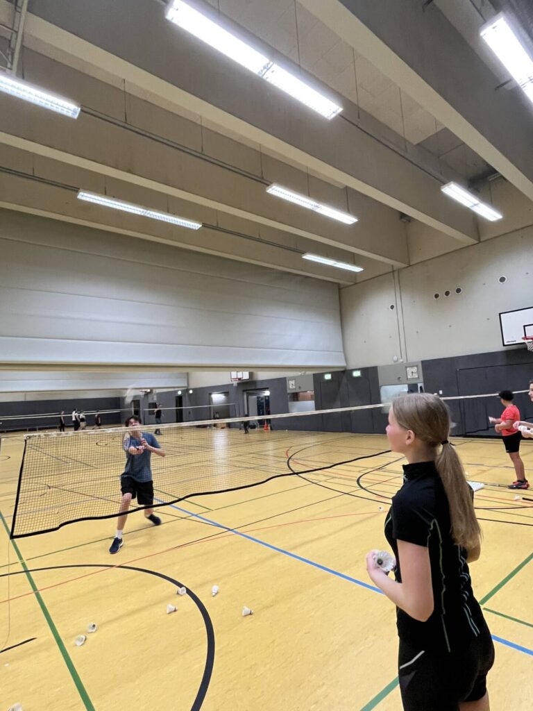 Badminton Jugendtraining